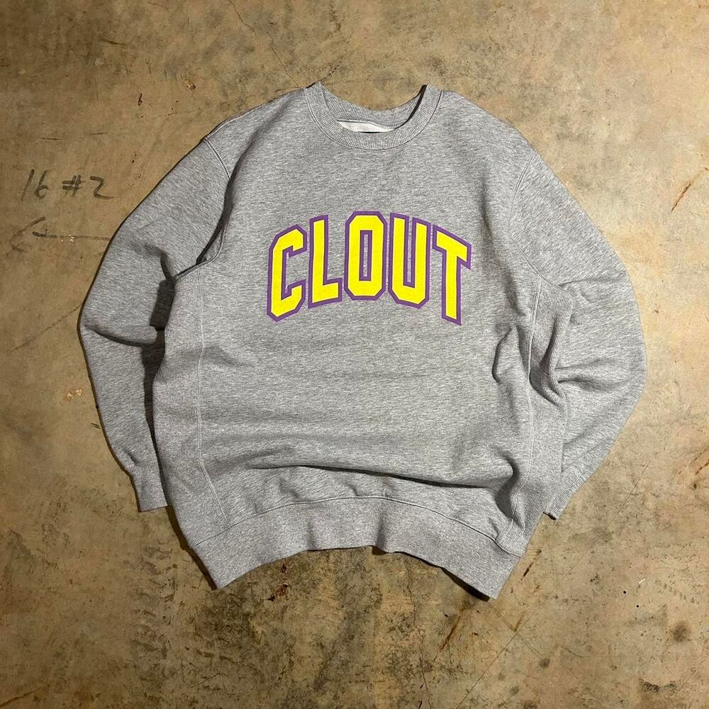 Clot Men's Grey Sweatshirt